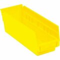 Akro-Mils Shelf Storage Bin, Plastic, 24 PK 30120YELLO